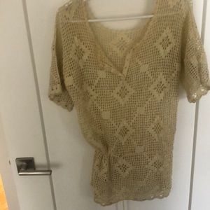 Vintage crochet top.